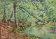 Pegasus – Kunst 
- Antik - 
Design 
presents: 
Gyde 
Petersen, Hans 
(1862 - 1943) 
Denmark: A 
stream, spring.