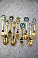 vare nr: Michelsen juleske/gaffel 80s.