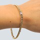 A bracelet of 14k gold, set with diamonds