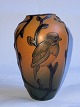 Vase with bird decoration from P. Ipsens Enke