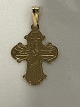 Antik Huset præsenterer: Elegant Dagmarkors i 14 karat guld, stemplet HS 585. Flotte detaljer.