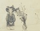 L'Art præsenterer: Carl Larsson, radering, listet svensk kunstner.Selskabet for Grafisk Kunst 1910.