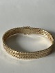 Antik Huset præsenterer: 14K Guld Geneve Armbånd 2 Rækker Armbåndet er nytLængde 18,5 cm.