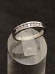 Middelfart Antik præsenterer: 14 karat hvid guld ring med diamanter