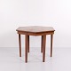 Osted Antik & Design præsenterer: Antik hexagon sidebord i mahogni med intarsia fra 1880’erne