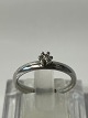 Antik Huset præsenterer: Spinning, Sølv Ring med klar sten i sterling sølv, Størrelse M eller 54