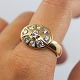 Antik Damgaard-Lauritsen præsenterer: Charlotte Sibbeseb Hansen; Ring i 14 kt. guld med diamanter