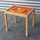 Kinnerup Antik & Porcelæn præsenterer: Ib GeertsenSidebord med glasplade41 cm