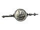 Georg Jensen sølvBroche med vikingeskib