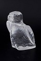 Poul Hoff for Kosta Boda, ørneskulptur i kunstglas.WWF