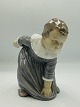 Bing og Grøndahl Figur - Pige i grå kjole