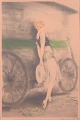 L'Art præsenterer: Louis Icart, “Mignon”, radering, listet fransk kunstner.