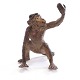 Wiener bronze figur i form af abe stemplet Bergman. H: 9,8cm