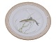 Antik K præsenterer: Flora DanicaMiddagstallerken med fisk 25,5 cm. #3549