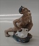 Dahl Jensen figurine 1336 Faun with Jug (DJ) 13 cm
