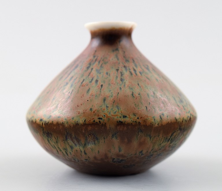 Carl Harry Stalhane, Rörstrand miniature stoneware vase.