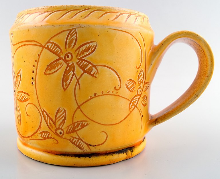 Kähler, Denmark, glazed stoneware mug.
