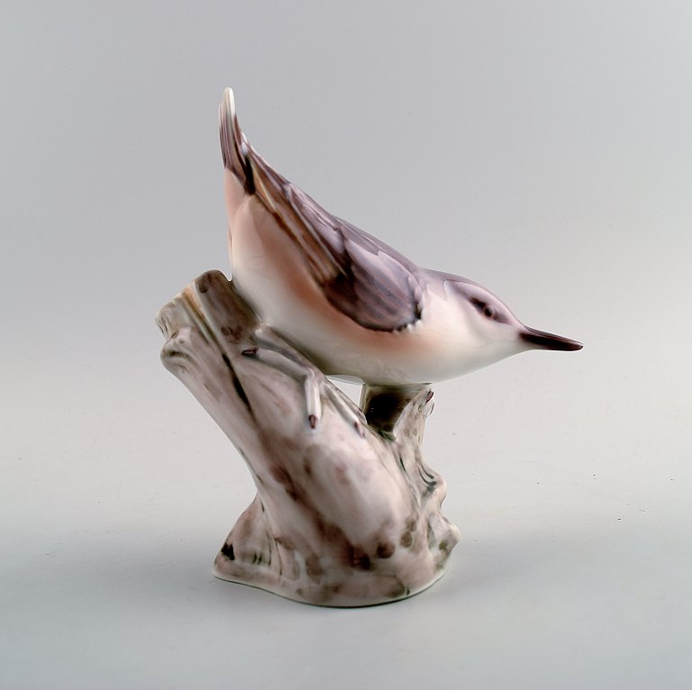 Nuthatch - no. 2406, Bing & Grondahl, rare figure.
