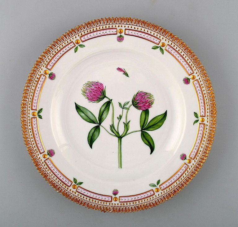 Royal Copenhagen Flora Danica dinner plate # 20/3549.
