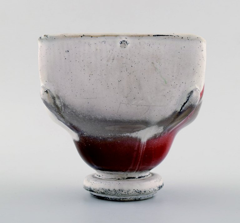 Kähler, Denmark, glazed vase, 1930s.
Designed by Svend Hammershøi.