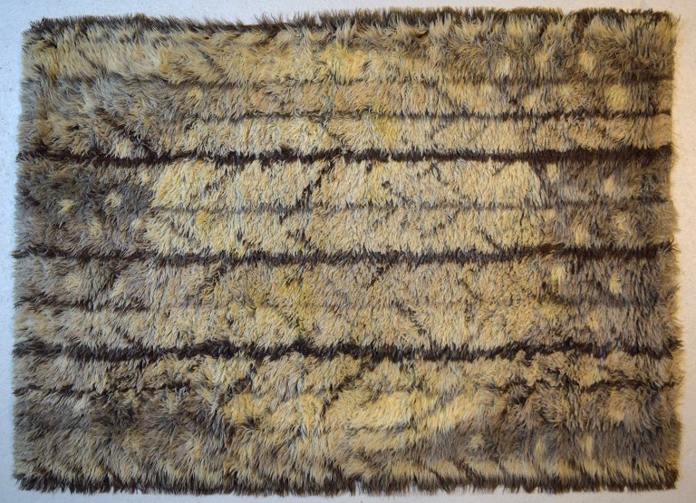 Marianne Richter (b. 1916, 2010). "Trollskog" Rya rug. Östergyllen, Wahlbecks, 
Linköping. 1960-1970