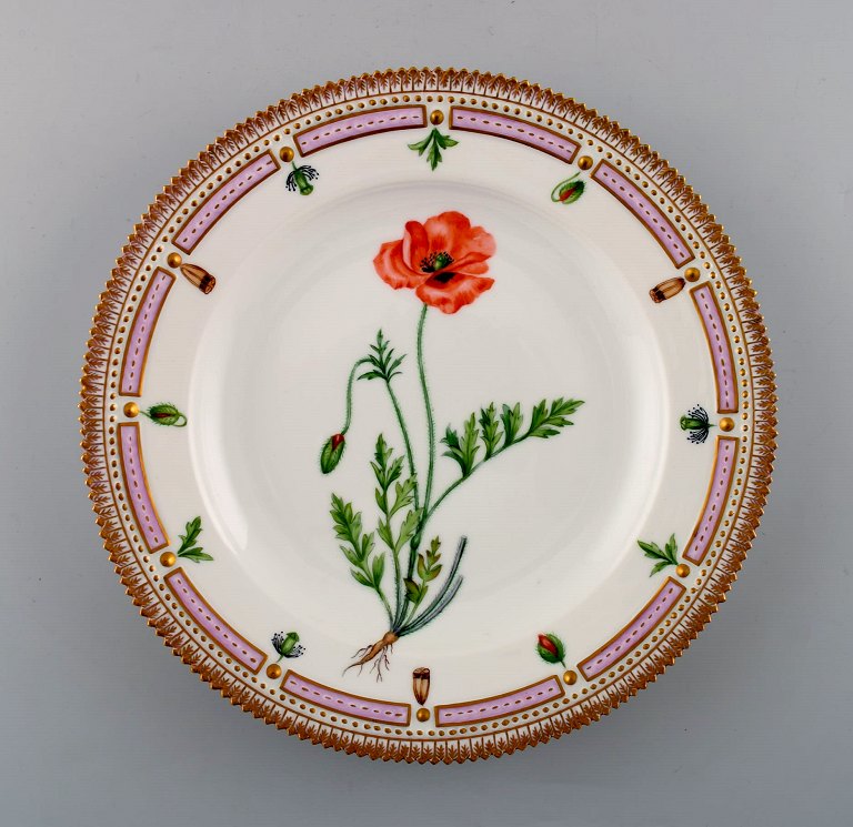 Royal Copenhagen Flora Danica dinner plate # 20/3549.
