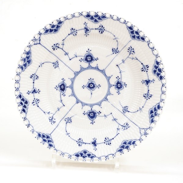 Royal Copenhagen: Satz von sechs Zwiebelmusster Tellern 1078. D: 25cm