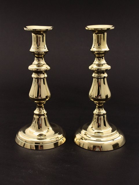 Brass candlesticks