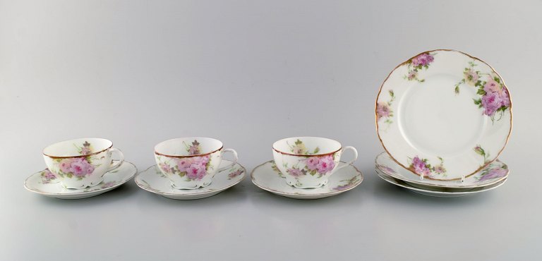 Rosenthal, Germany. Iris tea service for three people. 1920s.
