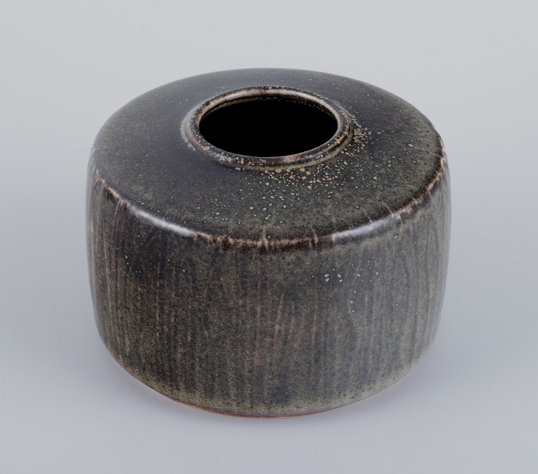 Nils Thorsson for Royal Copenhagen.Unique stoneware jar.