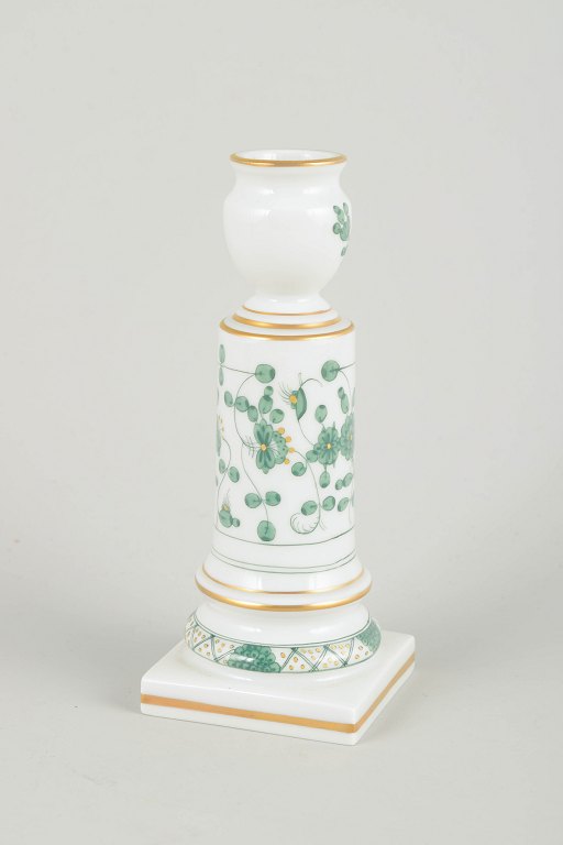 Meissen
Candlestick “Green Indian”, mid-20th century.