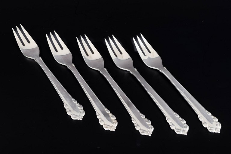 Georg Jensen
5 fish forks, “Lily of the Valley”, 1945–51.