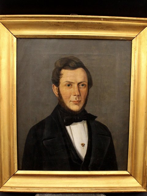 Oliemaleri i guldrammen