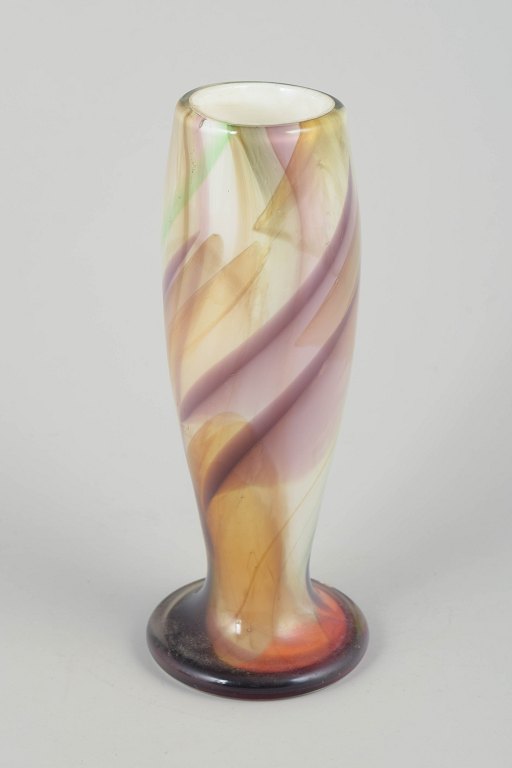 Per Lütken for Holmegaard“Cascade” Vase, 1970’erne.
