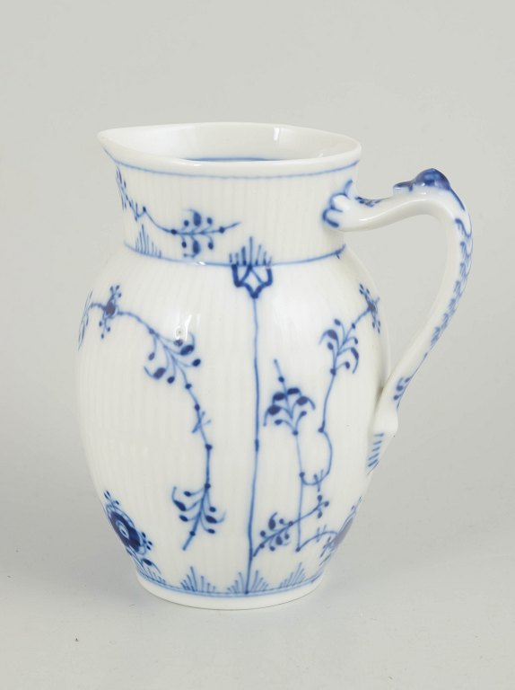 Royal Copenhagen, creamer, Blue Fluted Plain.