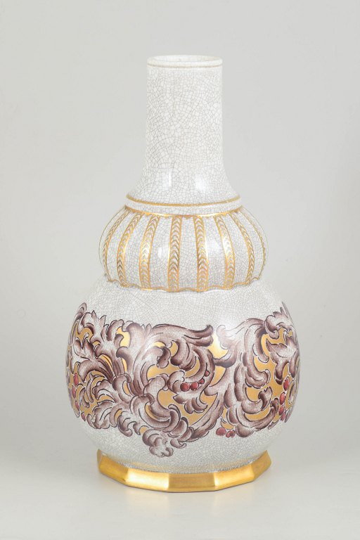 Dahl-Jensen art deco porcelain vase.