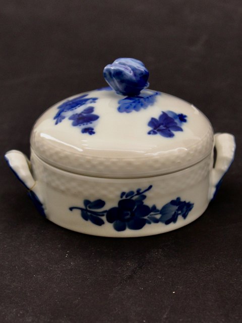 Royal Copenhagen blå blomst smørskål 10/8139