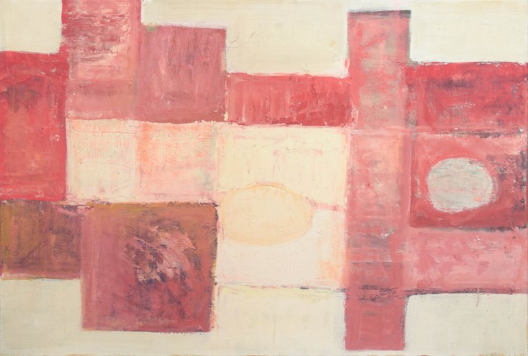 Danish artist.Titel : "Romersk indtryk", Roman impression in English. oil painting.