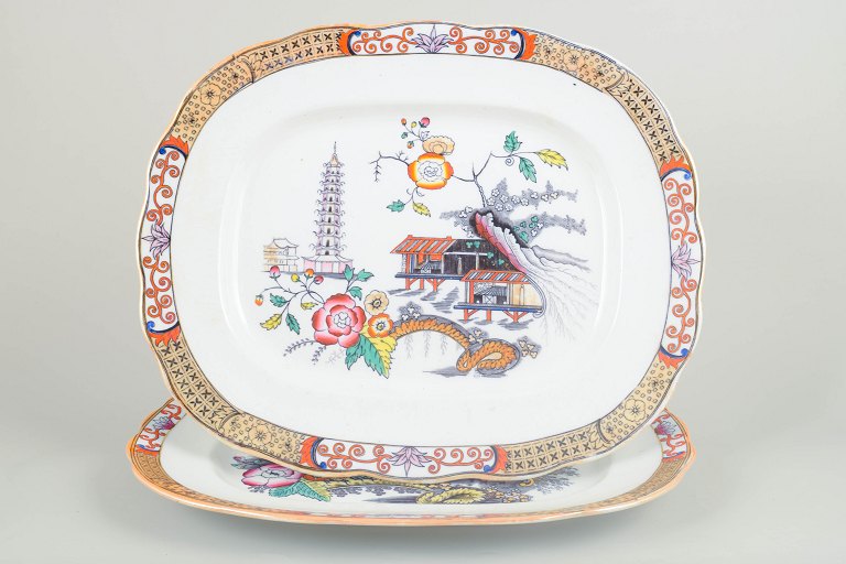 Rörstrand Japan series, set of two large serving dishes.