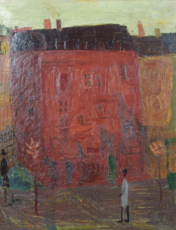 Bent Galatius, Parti fra København, listet dansk billedkunstner.