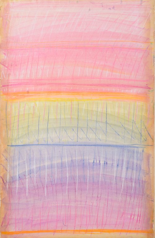 Monique Beucher (1934) French artist, mixed media.