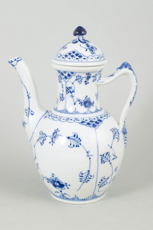Royal Copenhagen Blue Fluted Plain coffee pot.
