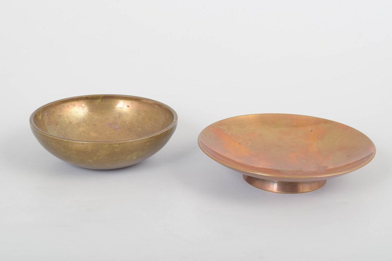 Sæt af to bronzeskåle fra Tumulus Bronce.